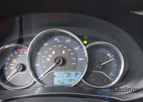 2015 Toyota Corolla Le из США, поврежденный, VIN 2T1BURHE2FC317293